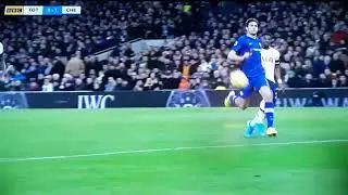Paulo Gazzaniga foul on Marcos Alonso