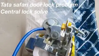 Tata safari door lock (central lock) problem solve