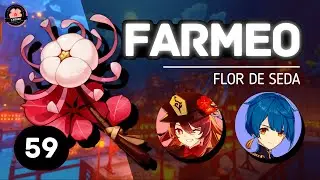 59 Flor de Seda / Guía de Farmeo - Hutao | Xingqiu - Genshin Impact