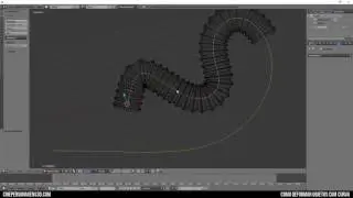 Como deformar objetos com curva - Tutorial Blender em Português