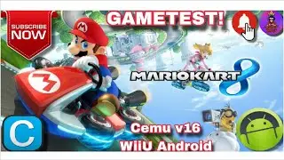Mario Kart 8 Cemu Beta v16 WiiU Android