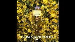How to Make a Hummingbird Feeder from a Wine Bottle