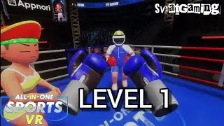 All in One Sports VR Game - Boxing Level 1 🥊 | PICO 4 VR headset
