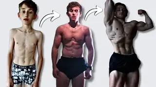 MIND-BLOWING Natural Body Transformation | From Skinny to Muscular | 87-200 lbs Weight Gain Journey