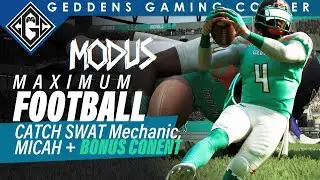 Maximum Football 2023 | Dev Note: Diving Swat Mechanic, Micah + Bonus Content