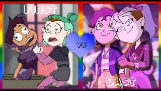 animated queer/lgbt couples' first vs. last scenes (part 2!)