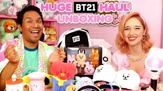 BT21 HAUL from ARTBOX UK! ♡ BT21 Cafe, Exclusive Items & More | TOFU CUTE TV