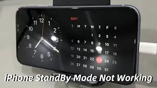 iPhone Won’t Enter StandBy Mode? Here’s How to Fix the Problems
