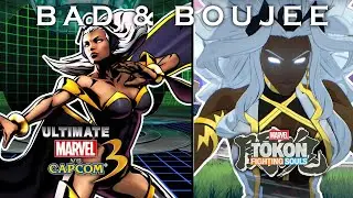Storm Character Comparison - Marvel Tokon vs MvC3