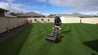 My Lawn Is Looking INSANE!!! // Diamond Lawn Stripes