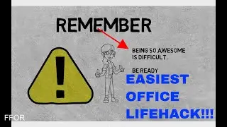 Easiest lifehack ever for the office