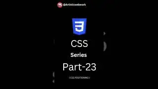 CSS SERIES PART - 23 | CSS POSITIONING