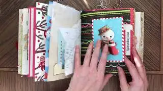 SOLD. Frosty the Snowman Little Golden Book Junk Journal