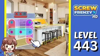 Screw Frenzy Level 443 Solution Walkthrough