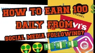 HOW TO BECOME A INFLUENCER AND GET BRANDS | HOW TO EARN 100$ 💲🤑DAILY FROM INSTAGRAM,TIK-TOK? | 💵💵💲