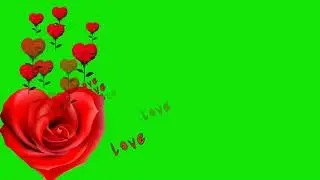 Flowers Green Screen Effects. [ Copyright free ]