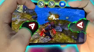 MY FIRST HANDCAM POCO X3 PRO🔥👽 📲 SETTINGS ⚙️ HUD   SENSI   DPI [FREE FIRE HIGHLIGHTS] 😍