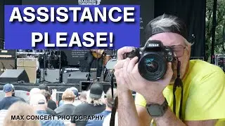 Level Up Your Concert Photography Game - Get an Assistant Now!