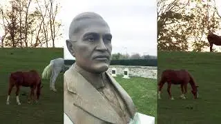 126 year old Overlooked famed racehorse cemetery -Lexington Kentucky-Old Hamburg Farm