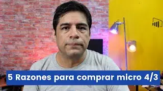 5 Razones para comprar una cámara Micro 4/3 Panasonic gx85, Olympus omd-e5