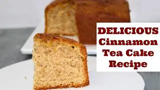 you've got to BAKE this Cinnamon Tea Cake!🤯😋🥰 (Cake Recipe Tutorial)