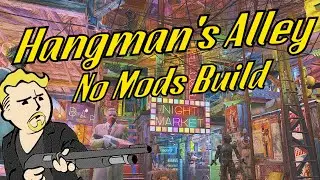 Fallout 4 Hangman's Alley Cyberpunk Settlement Build (No Mods)