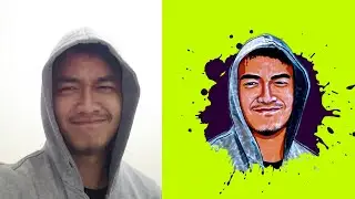 Picsart Photo Editing | Cara Edit Foto Cartoon - kartun | Picsart Tutorial