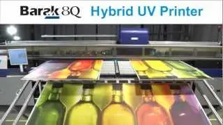 Barak 8Q Grand Format Hybrid UV Printer
