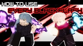 How To Use EVERY Black Flash in Jujutsu Shenanigans