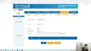 Cách Chặn Trang WEB trên dòng modem iGate H của Nhà mạng VNPT