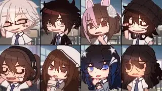 “Awe we’re like a big happy family” // Gacha Club