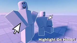 [NO SCRIPTING] How To Make an Highlightable NPC On Hover | Roblox Studio Tutorial