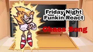 Friday Night Funkin React Chaos Song sonic.exe Mod update 2.0