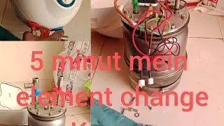 geyser element change kaise karte Hain geyser repair kaise karen geyser on MCB trip problem #repair