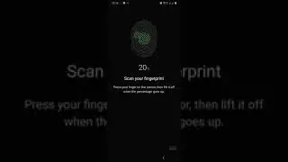 How to add fingerprint in samsung phones