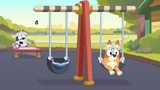 Frisky & Radley Sitting In A Tree | Bluey The Sign Preview