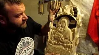 Икона божией матери, зажигание, выжигание