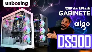 🎮 O GABINETE PERFEITO PARA SETUP GAMER? | UNBOXING DS900