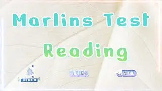Marlins Test For Seafarer - Reading