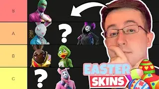 I Ranked EVERY Easter Day Skin (& styles) in Fortnite! - Tier List