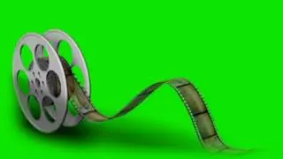 FILM ROLL GREEN SCREEN EFFECT