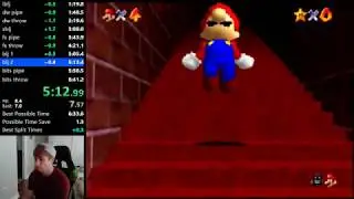Super Mario 64 0 Star Speedrun 