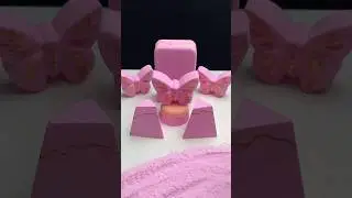 ASMR fire butterflies baking soda