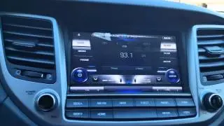 2016 Hyundai Tucson UNAVI Navigation System Quick Overview