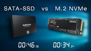 Samsung 860 EVO SSD vs 970 EVO M.2 NVMe