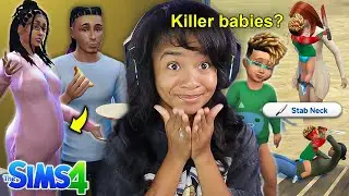 I Had A BABY but he became a killer... | The Sims 4