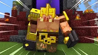 Am batut Piglinii Din Minecraft LEGENDS in Minecraft...
