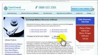 Exchange Mailbox Recovery Software: How to Install