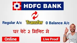 Hdfc Bank Regular Account Transfer Zero Balance Account | hdfc zero balance account online apply