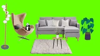 Living room Green Screen 🛋